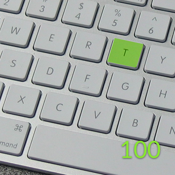 Ćwiczenie na 100 wyrazach z literą 't'